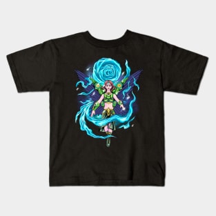 Angel winged robot Kids T-Shirt